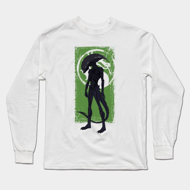 xenomorph Long Sleeve T-Shirt by dubcarnage